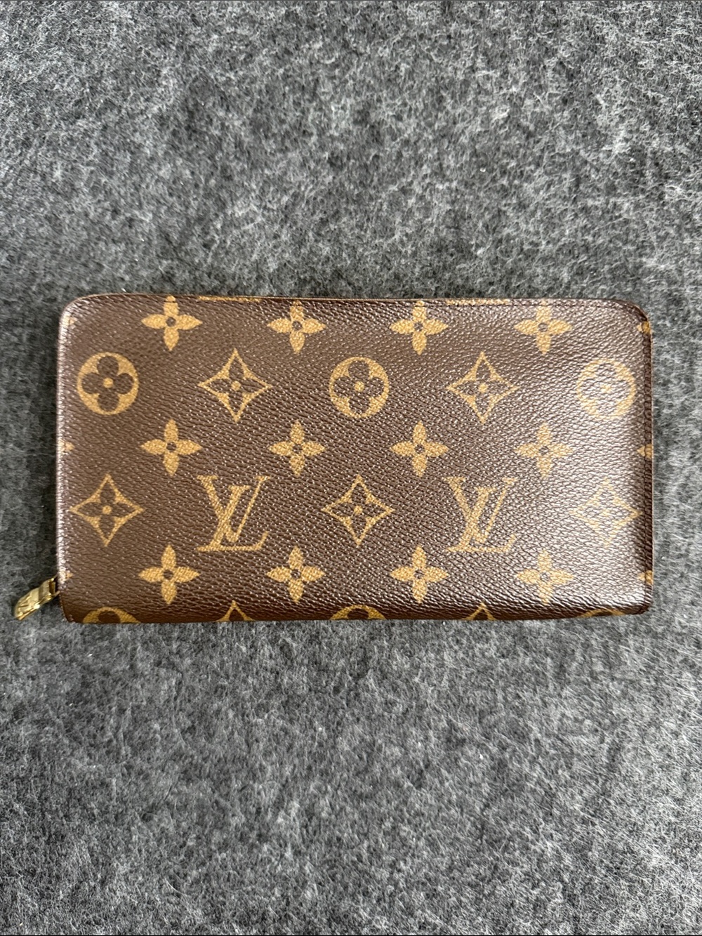 Louis Vuitton Monogram Canvas Long Zip Wallet VGUC - Picture 14 of 15